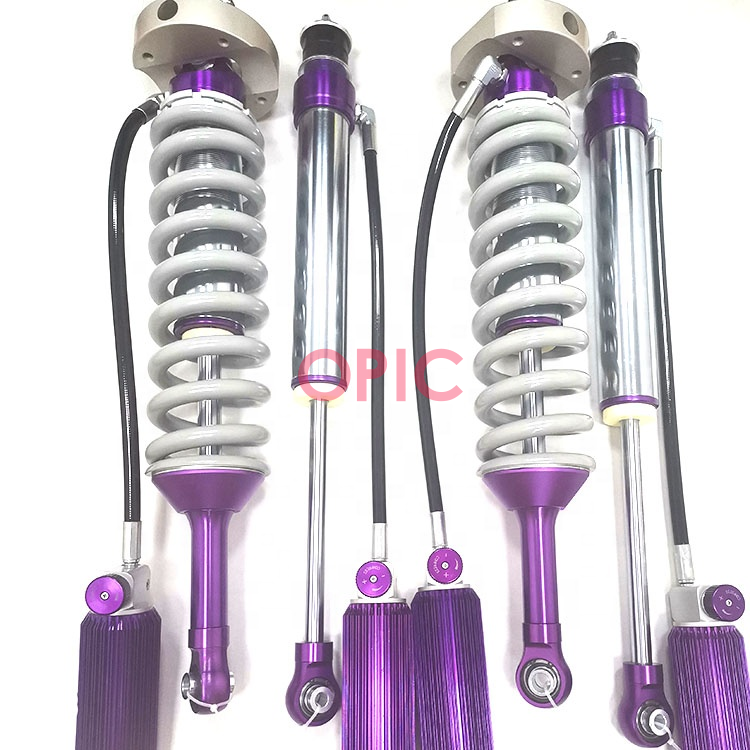 Adjustable monotube shock absorber lifting 2" compressi
