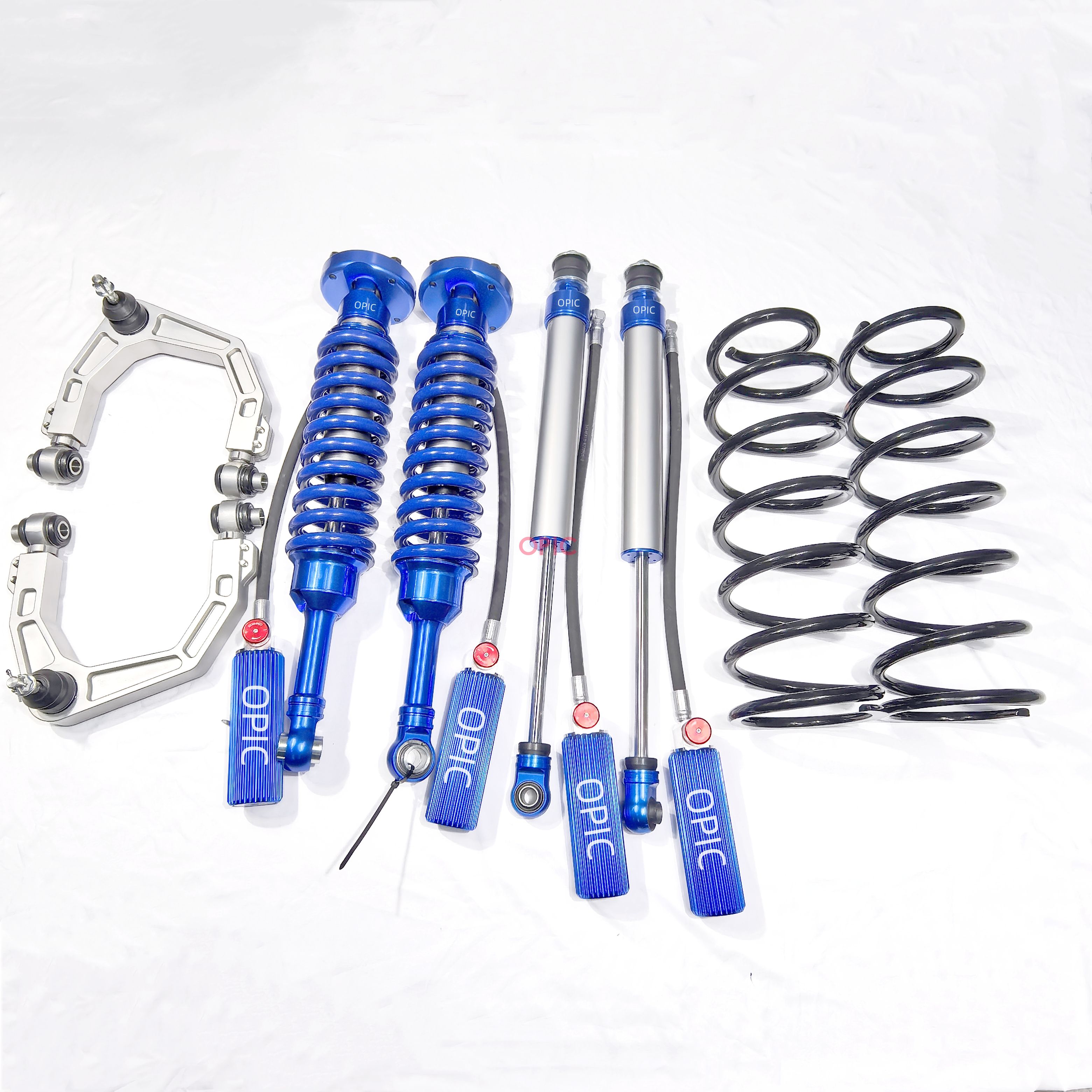 4x4 off road nitrogen adjustable shock absorber for toyota lc300 lifting 3.5inch (图5)