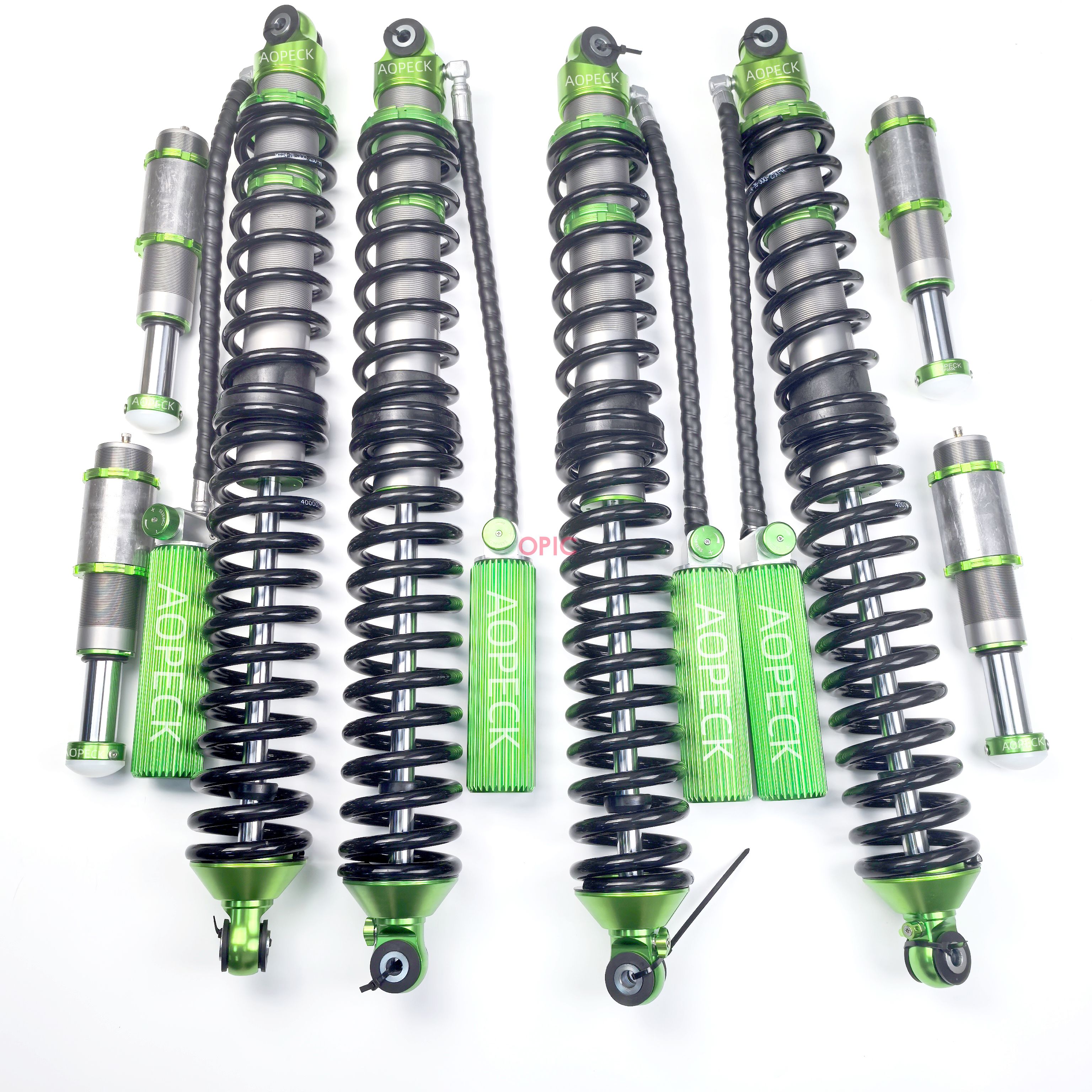 4x4 off road coilover adjustable shock absorber 16inch travel for JEEP Wrangler(图1)